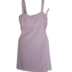 Light Purple Backless Party Dress M – Tie-Back Sexy Party / Date Night Mini New